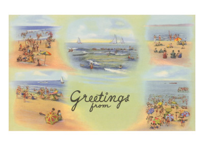 Greetings from...Beach Scenes