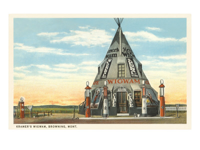 Wigwam Gas Station, Browning, Montana