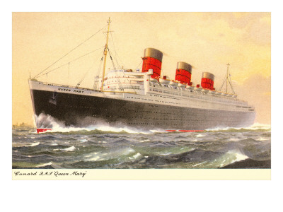 Cunard Queen Mary, Ocean Liner