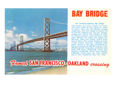 Oakland Bay Bridge, San Francisco, California