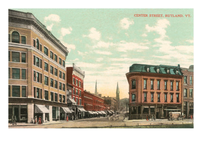 Center Street, Rutland, Vermont