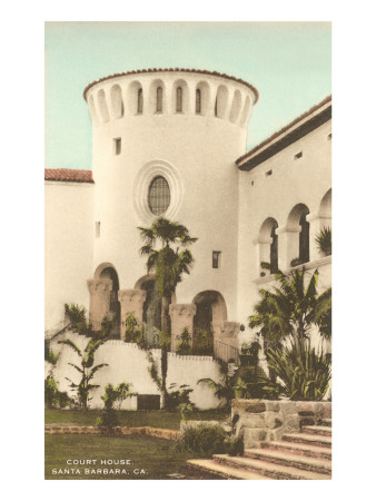 Courthouse, Santa Barbara, California