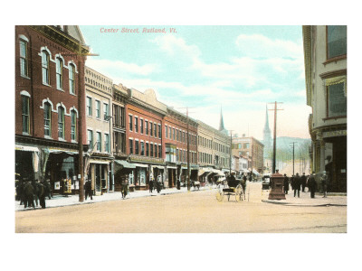 Center Street, Rutland, Vermont