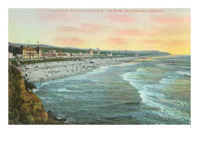 Ocean Beach, Pavilion, San Francisco, California
