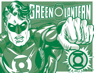 Green Lantern - Duotone