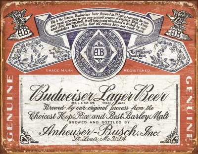 Budweiser - Weathered Posters