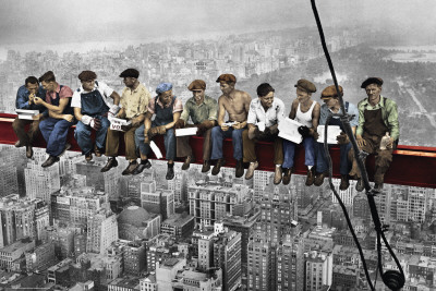 Lunch Atop Skyscraper