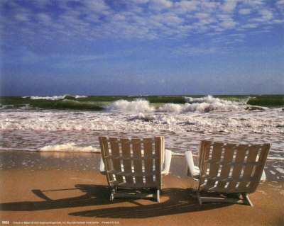 Chairs on Beach
