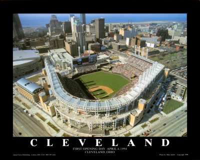 Cleveland - First Indians Game at Jacobs Field