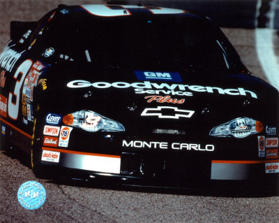 Dale Earnhardt Car Shot - Front View