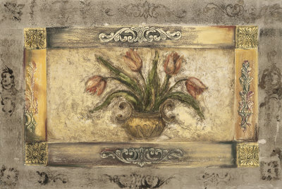 Floral Urn I