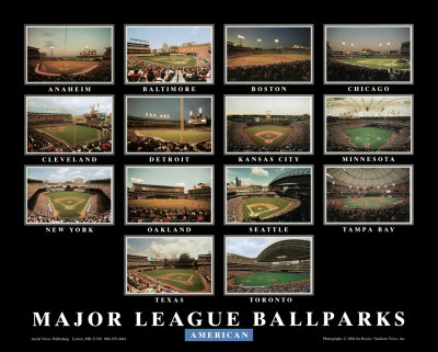Buy Major League Ballparks: American League at AllPosters.com