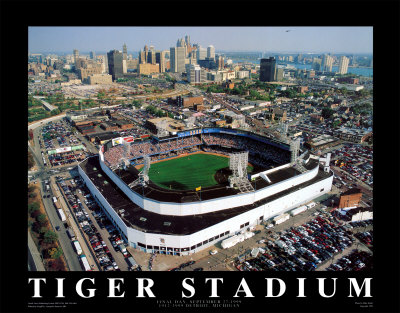 Buy Detroit - Tiger Stadium Final Game at AllPosters.com