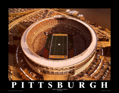 Three Rivers Stadium - Pittsburgh, Pennsylvania Poster