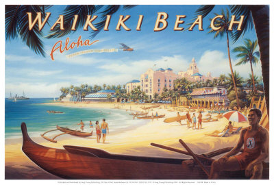 Buy Waikiki Beach at AllPosters.com