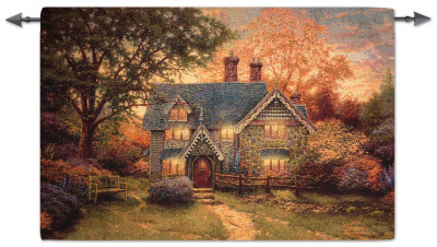 Gingerbread Cottage Poster