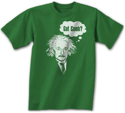 Albert Einstein - Got Comb?