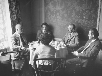 Dr. Martin Gumpert, Rudolf Kramer-Badoni, and Friedrich Kroner Poster