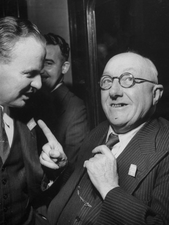 Jack Nugent and a Bar Patron, Young Desmond Purcell, Auditor and Famous Irish Golfer Poster