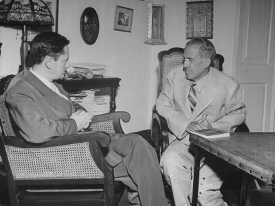 Times Reporter John Metcalf, Interviewing Dr. Ramon Grau San Martin