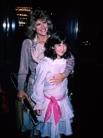 Actress Meredith Macrae with Her Daughter