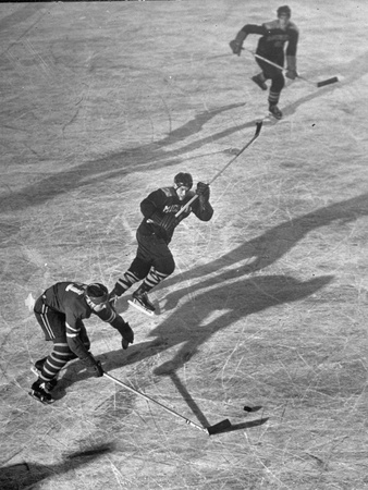 Coll. Hockey: Michigan in Action Vs Bu