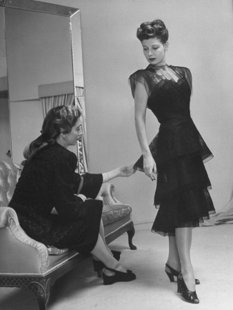Miss America 1939 Pat Donnelly Modelling Dress