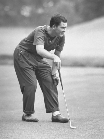 Golfer Bobby Jones III, Playing in the Golf Tournament Poster
