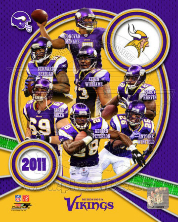 Buy Minnesota Vikings 2011 Team Composite at AllPosters.com