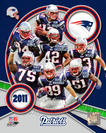 New England Patriots 2011 Team Composite
