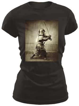 Buy Juniors: Samurai with Raised Sword, circa 1860 at AllPosters.com