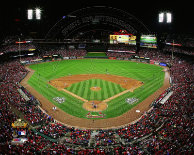 Busch Stadium Game 1 of the 2011 World Series (#1) Poster