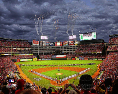 Rangers Ballpark in Arlington Game 3 of the 2011 MLB World Series (#11) Poster