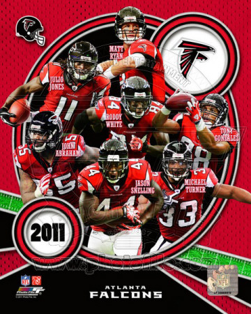 Atlanta Falcons 2011 Team Composite