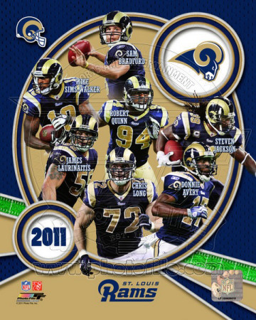 Buy St. Louis Rams 2011 Team Composite at AllPosters.com