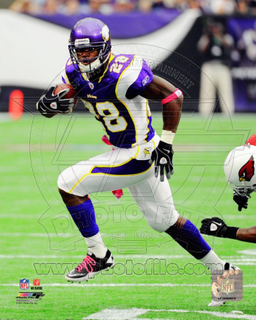 Adrian Peterson 2011 Action