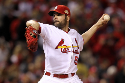 2011 World Series Game 6 - Texas Rangers v St Louis Cardinals, St Louis, MO - Oct. 27: Jaime Garcia