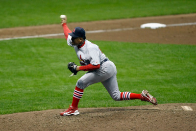St Louis Cardinals v Milwaukee Brewers - Game Six, Milwaukee, WI - October 16: Octavio Dotel