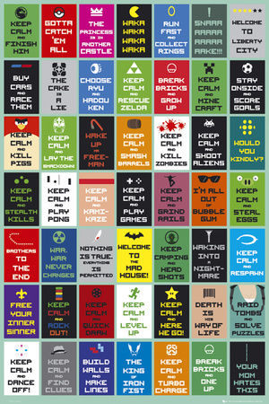Buy Keep Calm-Gaming at AllPosters.com