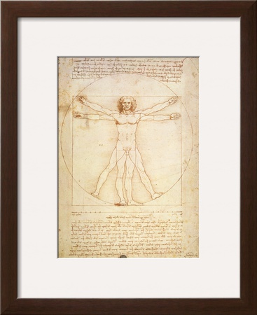Buy Vitruvian Man, c.1492 at AllPosters.com