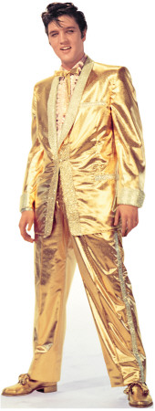 Elvis Presley-Gold Lame Suit