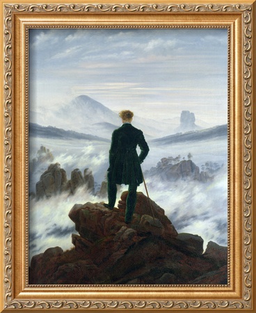 Buy The Wanderer Above the Sea of Fog, 1818 at AllPosters.com