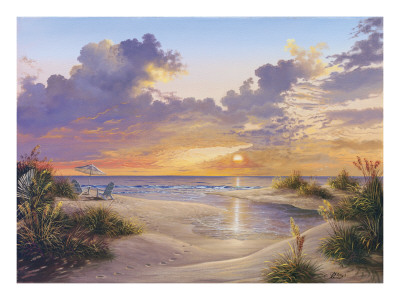 Paradise Sunset Poster