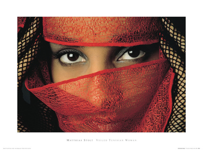 Buy Veiled Tunisian Woman at AllPosters.com