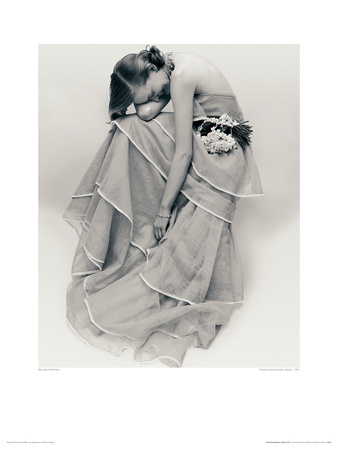 Buy Tiered Evening Dress, March, 1951 at AllPosters.com