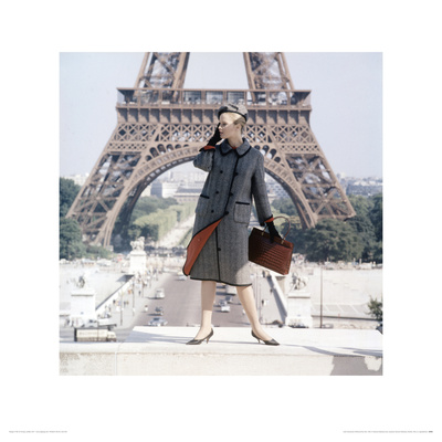 Buy Celia Hammond, Wetherall Ad, Paris 1962 at AllPosters.com