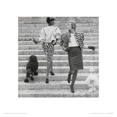 Buy Iman & Jerry, French Vogue 1982 at AllPosters.com