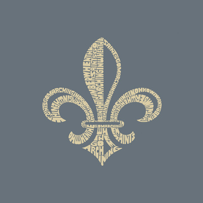 When Saints Go Marching In Lyrics II Art Print