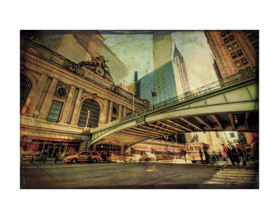 Chrysler Over Grand Central Posters