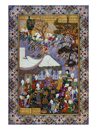 Shapur Approaches Khusrau Parviz